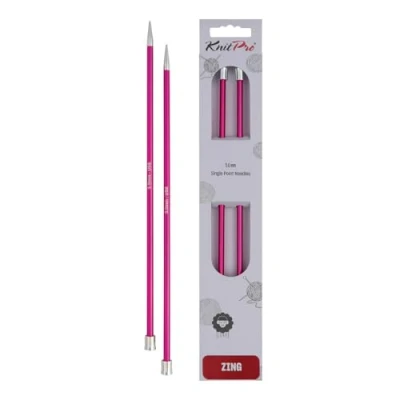 Afbeelding van KnitPro Zing breinaalden 40cm 5.00mm.