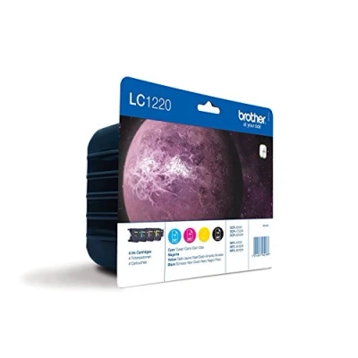 Afbeelding van Brother LC 1220VALBP Inktcartridge 4 kleuren Voordeelbundel