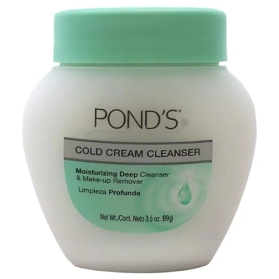 Afbeelding van Ponds cleanser Cold Cream Make up remover Diepe gezichtsreiniger 99g