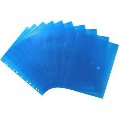 Afbeelding van EXXO HFP #35326 A4 Ringband Documententas Blauw 10 stuks (1 pak @ stuks)