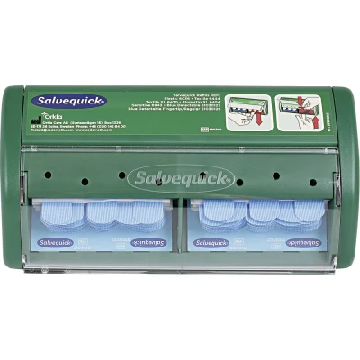 Afbeelding van Salvequick blue detectable 1009072 Pleisterdispenser (b x h d) 230 120 55 mm