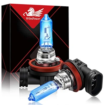 Afbeelding van WinPower H11 halogeenlamp, 100 W, 5000 K, warmwit, 12 V, DRL mistlamp voor auto