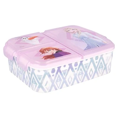 Image de Stor Boîte à repas pour enfant multiple avec 3 compartiments Frozen