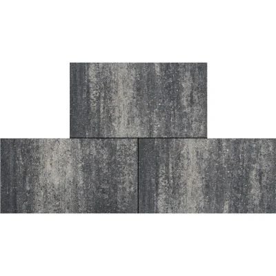 Afbeelding van Cottage Stones 40x80x4cm somerset grijs/zwart