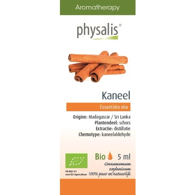 Afbeelding van Physalis Kaneel Olie Bio 5ml