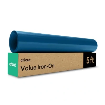 Afbeelding van Cricut Value Opstrijkbaar, marineblauw, 30,5 cm x 1,5 m (1)