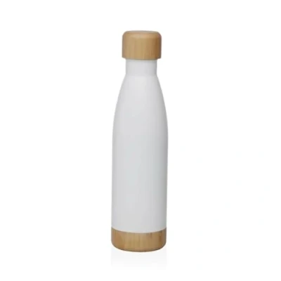 Afbeelding van Waterfles Versa Wit Staal 500 ml 7 x 27 cm