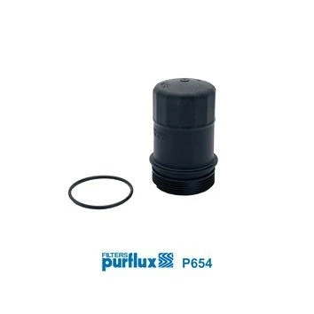 Afbeelding van PURFLUX P654 Deksel, oliefilterbehuizing 87mm MERCEDES BENZ: C Class Saloon, E T modell