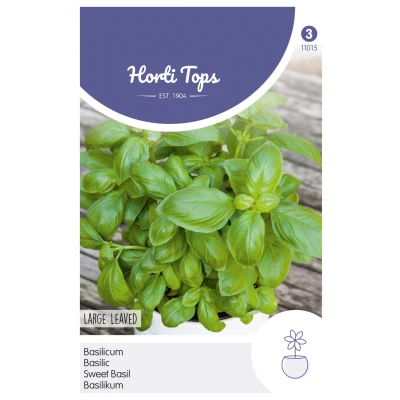 Afbeelding van Hortitops Basilicum Grove Kruidenzaden 1.5 g