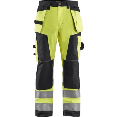 Afbeelding van Blaklader Werkbroek High Vis 1568 1811 Geel/Zwart C64