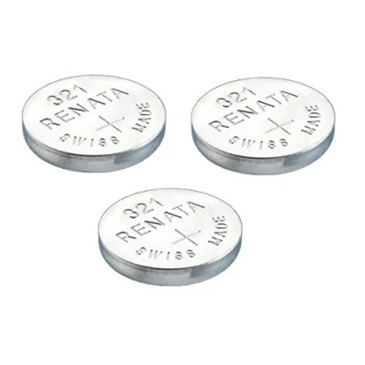 Afbeelding van Renata enkel horloge Batterij 321, SR616SW 1.5V, Zilver