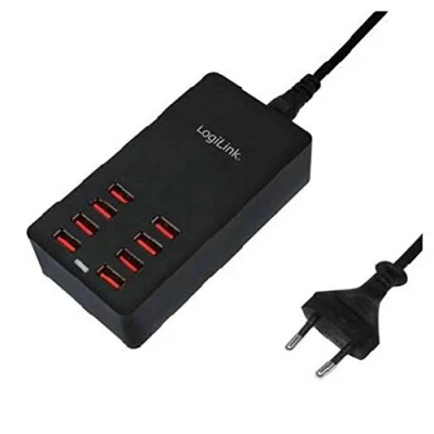 Afbeelding van LogiLink PA0140 USB laadstation 8800 mA 8 x Thuis Automatische detectie