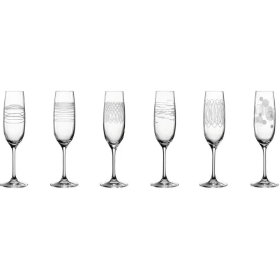 Afbeelding van Leonardo Casella Champagneglas assorti 190 ml 6 stuks