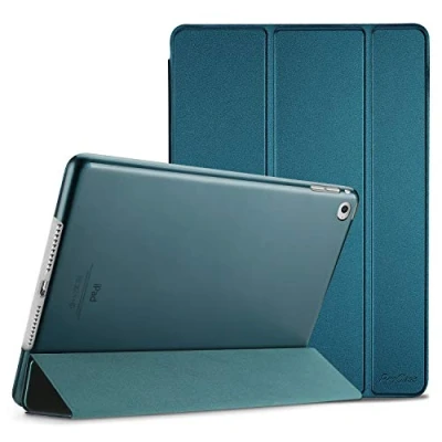 Afbeelding van ProCase iPad Mini 4 2015 Ultra Slim Lichtgewicht Case met Matte Doorschijnende Smart Cover Teal