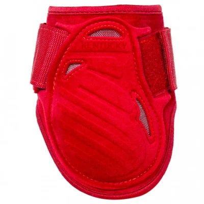 Afbeelding van Kentucky Horsewear Strijklappen Young Velvet Rood