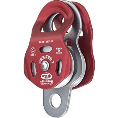 Afbeelding van Climbing Technology Orbiter T Katrol Rood,Grijs