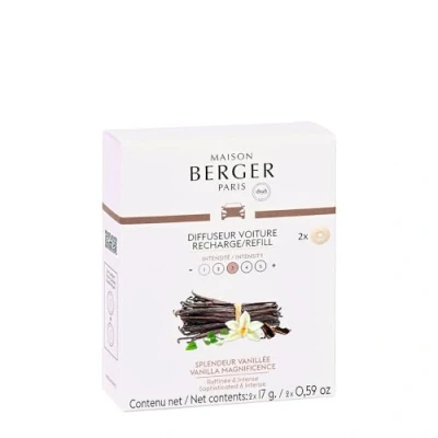Afbeelding van Maison Berger Navulling Autoparfum Vanilla Magnificence 2 stuks