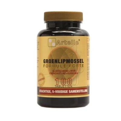 Afbeelding van Artelle Groenlipmossel Formule Forte Tabletten 100TB