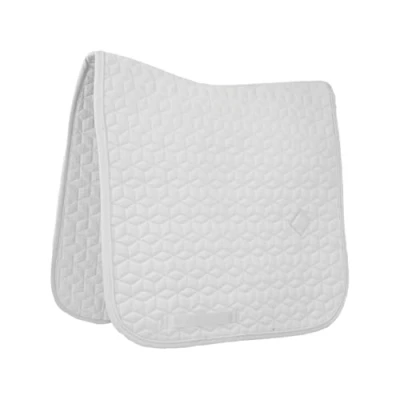 Afbeelding van Kentucky Horsewear Zaadeldek Basic Wit Dressur