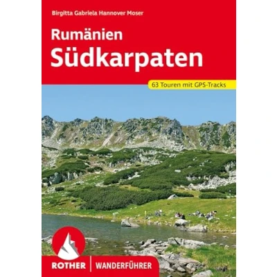 Afbeelding van Rother Wanderfüher Wandelgids Rumänien Südkarpaten Roemenië Karpaten Zuid