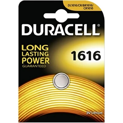 Afbeelding van Duracell CR1616 3V lithiumbatterij