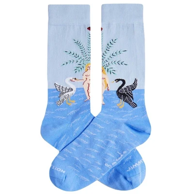 Afbeelding van Jimmy Lion unisex sokken brianda duality deep blauw (Brianda)