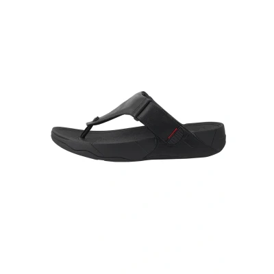 Afbeelding van Fitflop Muiltjes, Heren, Maat: 44, Black Leer