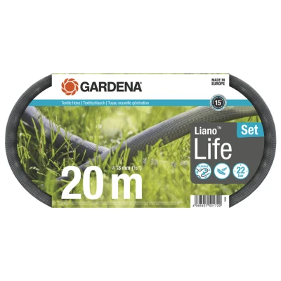 Afbeelding van Tuinslangset Gardena 20 meter (Textiel, Weerbestendig)