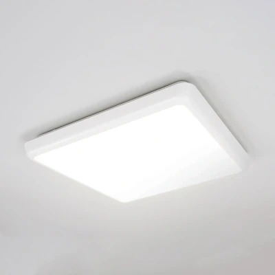 Afbeelding van Arcchio LED plafondlamp 1licht Polycarbonaat H: 4 cm wit Inclusief lichtbron