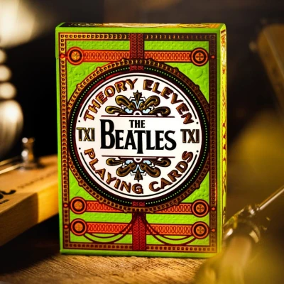 Afbeelding van Murphy&#039;s Magic Supplies, Inc. The Beatles speelkaarten (groen) theory11