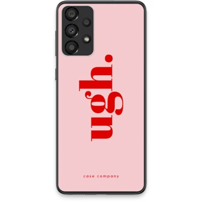Afbeelding van Case Company® hoesje geschikt voor Samsung Galaxy A33 5G Ugh Soft Cover Telefoonhoesje Bescherming aan alle Kanten en Schermrand