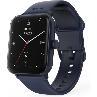 Afbeelding van Hama Smartwatch &quot;6010&quot;, GPS, TFT display 1,65&quot;, telefoonfunctie, waterdicht, bl
