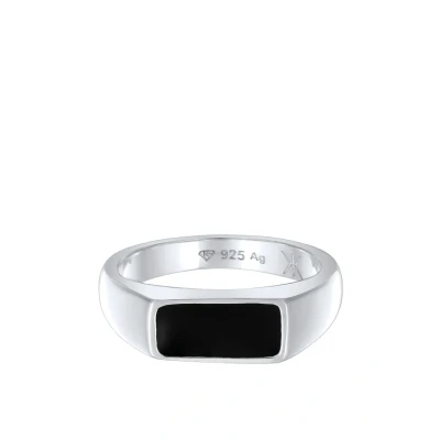 Afbeelding van Kuzzoi Siegel Ring, Heren, Maat: 62, Silber