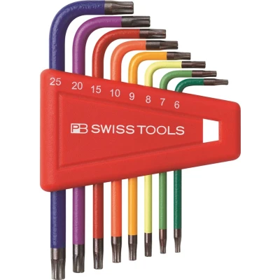 Afbeelding van PB410.H 6 25 RB rainbow torxsleutelset, Actie