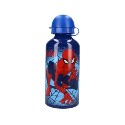 Afbeelding van My sweety pop Spiderman drinkfles Voor kinderen Aluminium Kinderdagverblijf Kleuterschool School Vakantie Maaltijden 19 cm 500 ml Hydratatie Cadeau idee