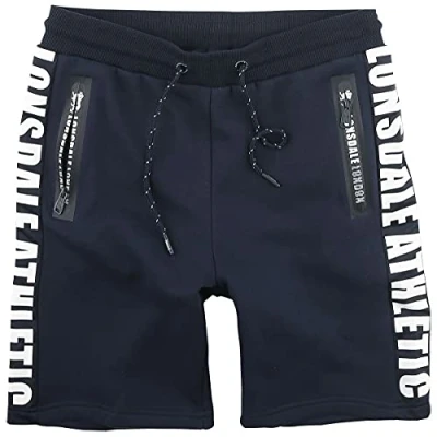 Afbeelding van Lonsdale Adbaston Shorts, Heren, Maat: Large, Dark navy