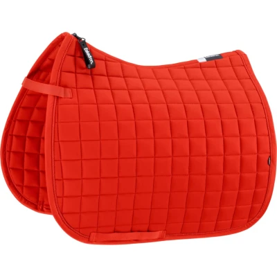 Afbeelding van Eskadron Zadeldekje Dynamics Cotton Dressuur Rood Full Agradi.be