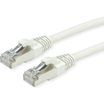 Afbeelding van ROLINE S/FTP kabel Cat.7, LSOH, met RJ 45 connectoren (500 MHz / Klasse EA), grijs, 5 m