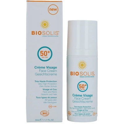 Afbeelding van Biosolis Gezichtscrème SPF50