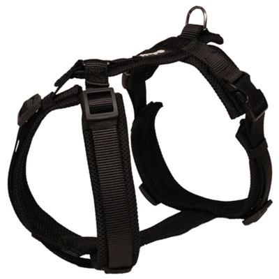 Afbeelding van Petlando Y Tuig Mesh Zwart Hondenharnas 46 74/50 74 cm