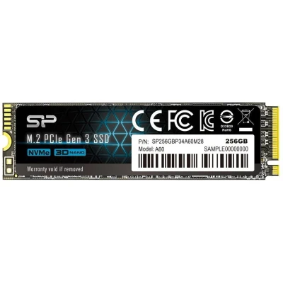 Afbeelding van Hard Drive Silicon Power P34A60M28 SSD M.2 Inhoud 256 GB