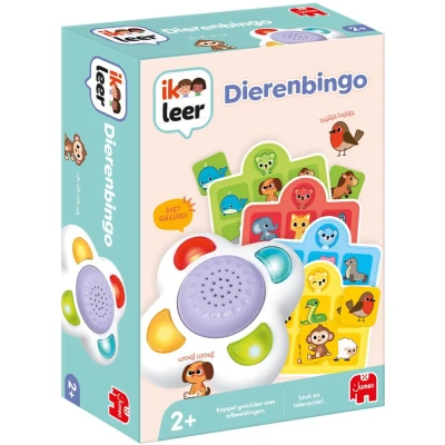 Afbeelding van Jumbo Ik Leer bingo Zoo Educatief speelgoed Vanaf 2 jaar Interactief spel kinderen