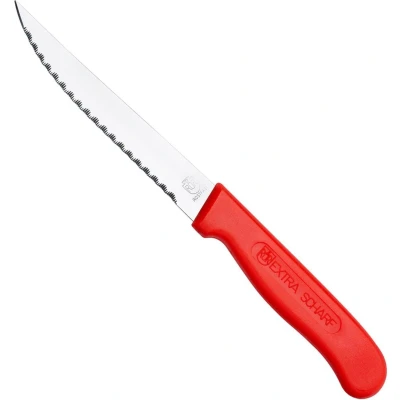 Afbeelding van RÖR Solingen Vespermes Steakmes Orgineel RVS Lemmet 11.5 cm Rood