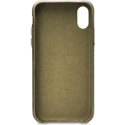 Afbeelding van Senza Desire Leather Cover with Card Slot Apple iPhone X/Xs Burned Olive
