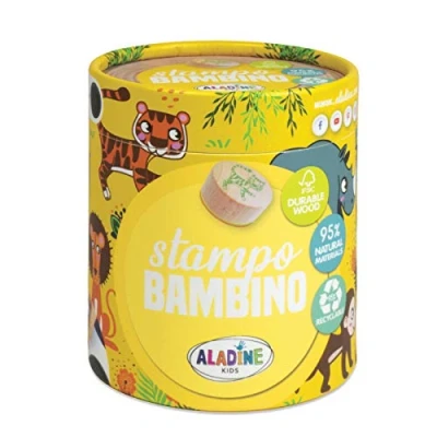 Image de Kit de tampons bois Stampo Bambino Savane 8 pcs