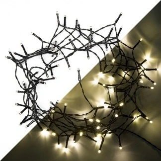 Afbeelding van Kerstverlichting op batterijen 7.5 meter (96 LEDs, Timer, Lichtprogramma&#039;s, Binnen/Buiten)