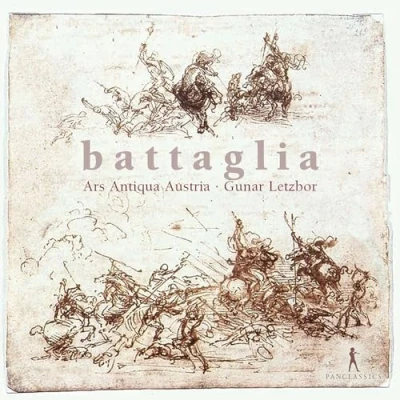 Afbeelding van Ars Antiqua Austria, Gunar Letzbor Battaglia (CD)
