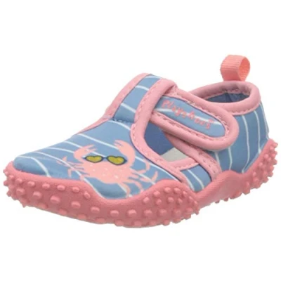 Afbeelding van Playshoes Waterschoenen Krebs Meisjes Open Roze/blauw Mt 28 29
