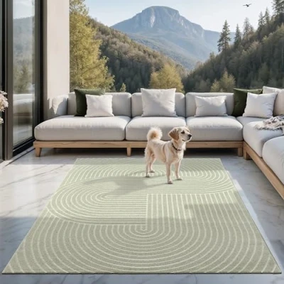 Afbeelding van Hoogwaardig vloerkleed voor de woonkamer, slaapkamer Boho 160x220 cm Santo Plus by the carpet