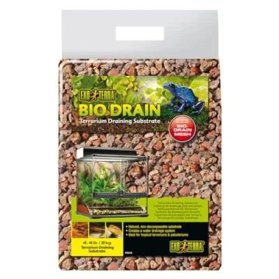 Afbeelding van Exo Terra Bio Drain Terrarium Substraat Voedingsbodem 2 kg